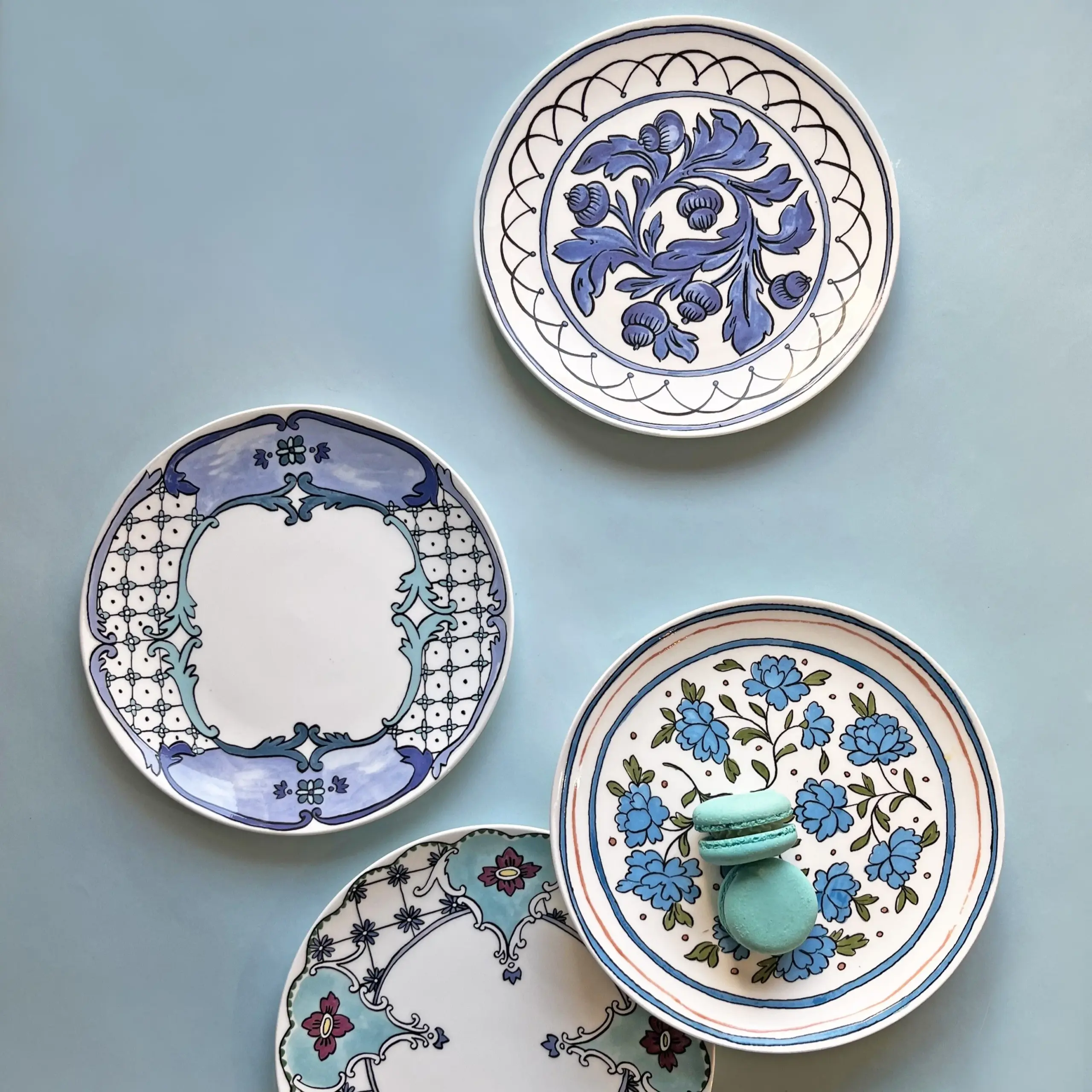 Heritage - Blue Bird - Salad Plate Set of 4 - Imagen 4