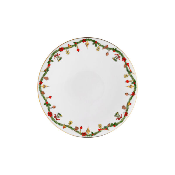 Nora Christmas Plate Flat Set of 6