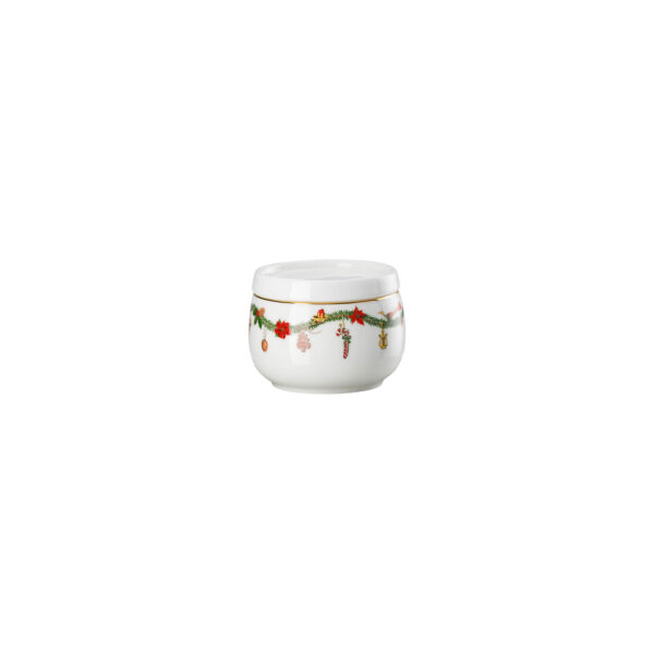 Nora Christmas Sugar Bowl