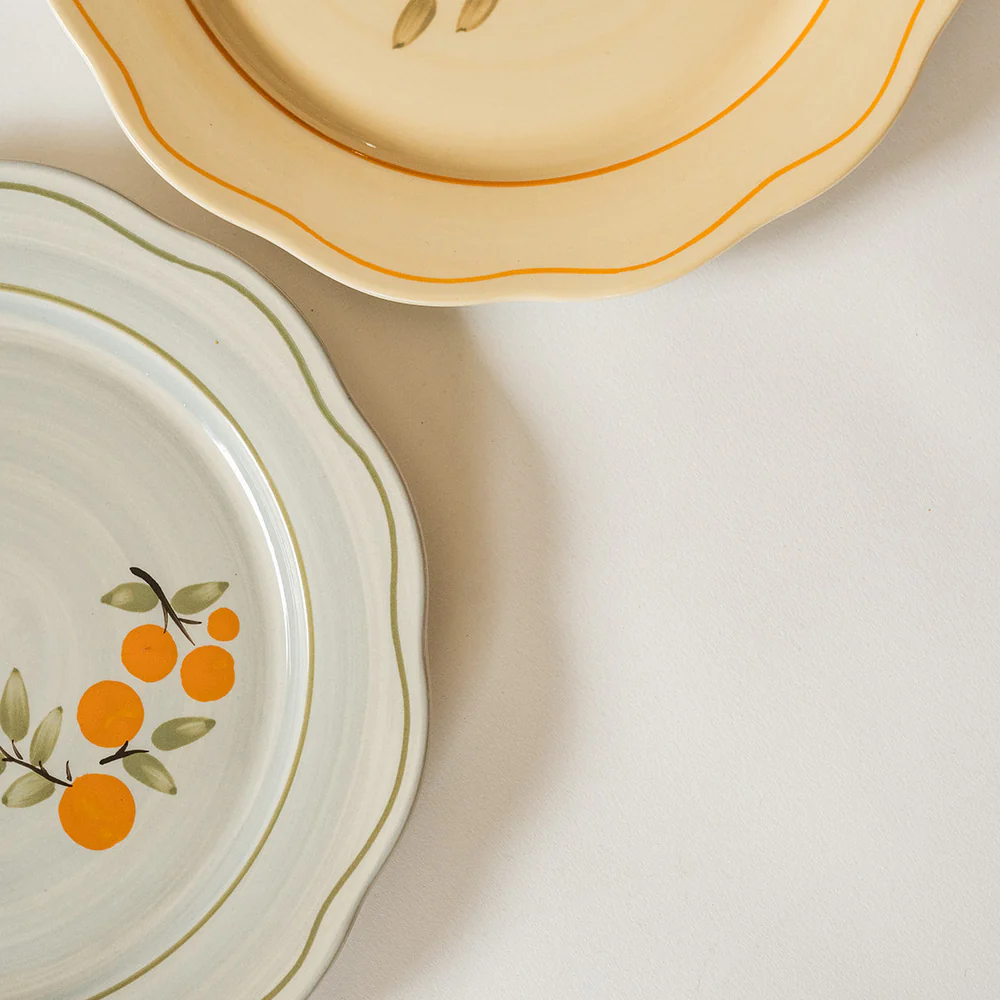 Citrus Dinner Plate Green Set of 6 - Imagen 3