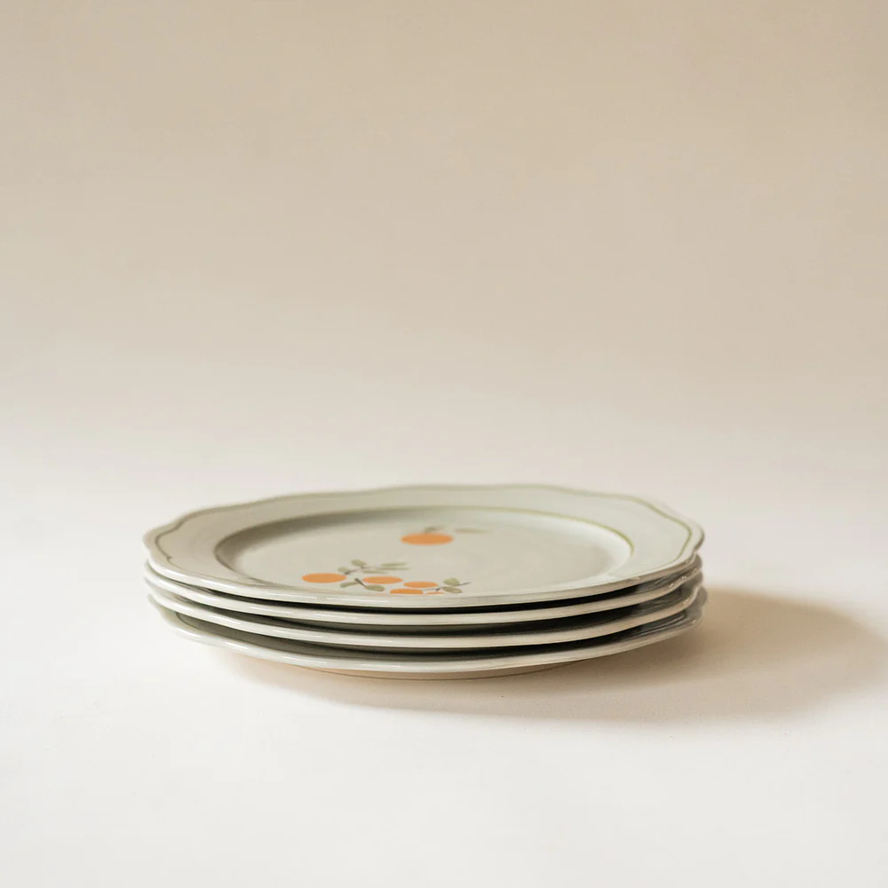 Citrus Dinner Plate Green Set of 6 - Imagen 5