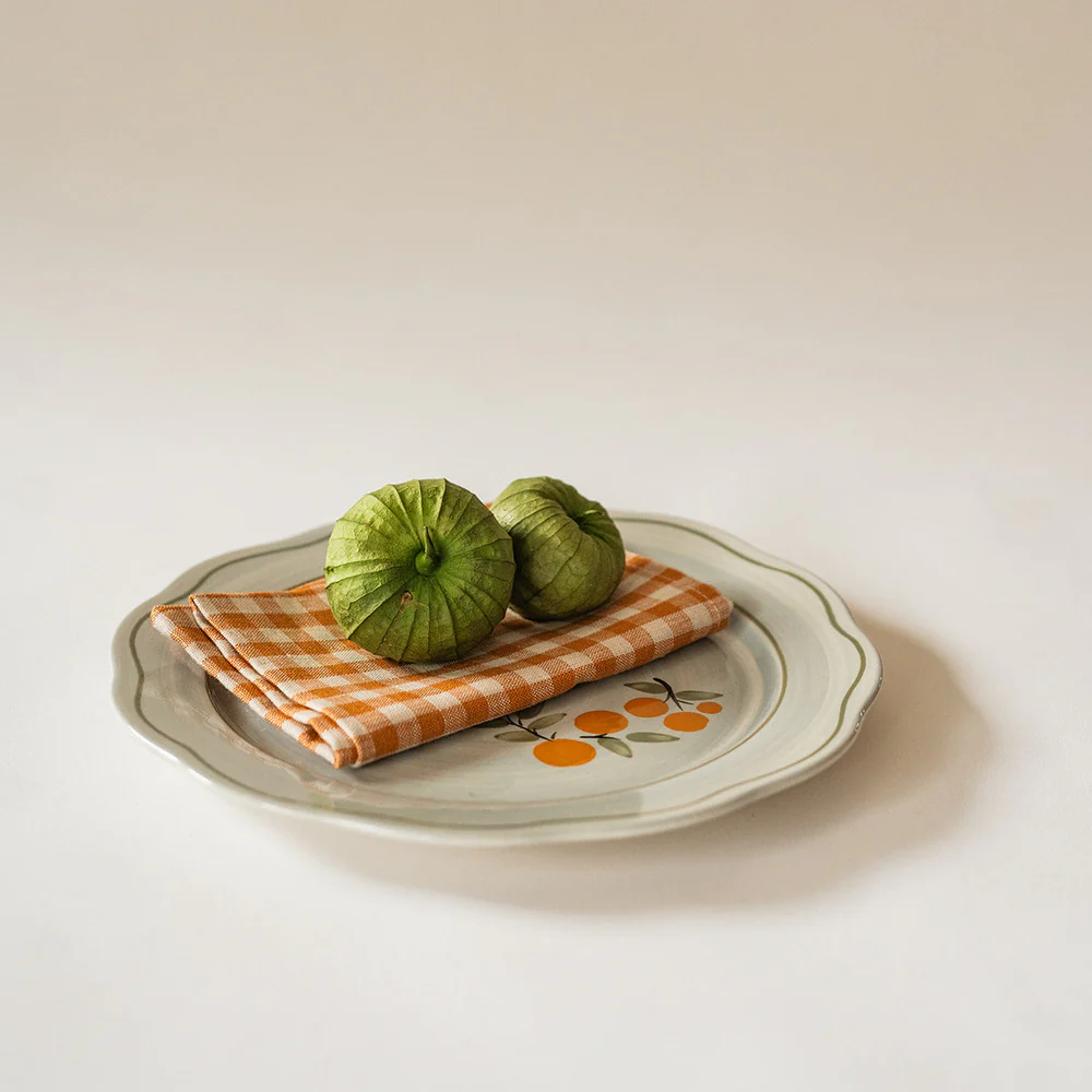 Citrus Dinner Plate Green Set of 6 - Imagen 4