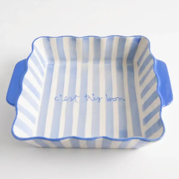 Kinsey Scallop Baker Blue