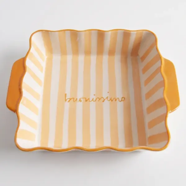 Kinsey Scallop Baker Orange