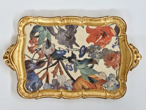 Tray Iris Gold