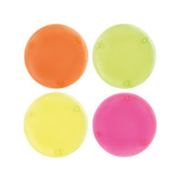 COASTER NEON SET OF 4 ASSORTED