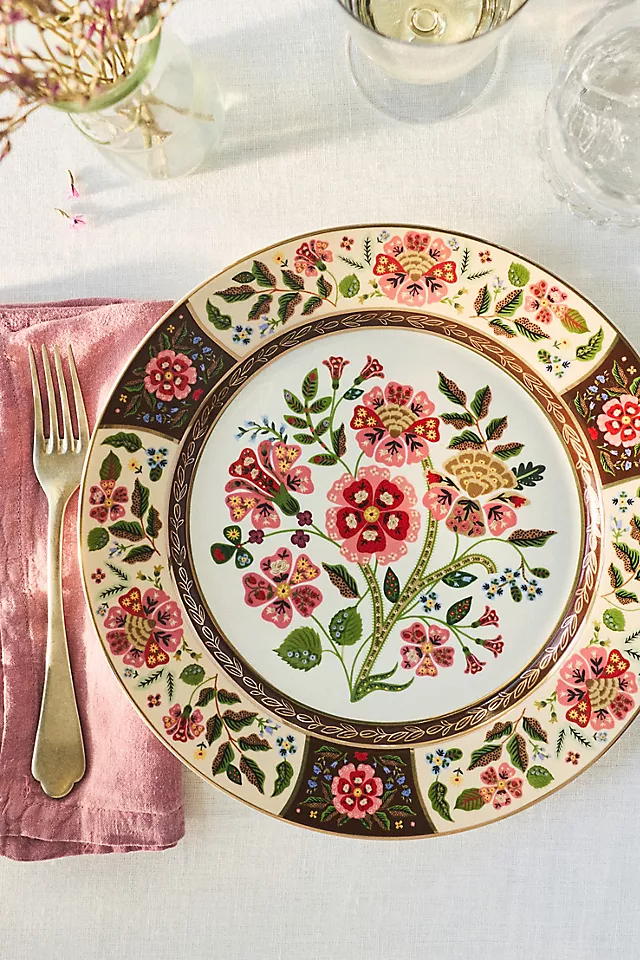 Gracie Porcelain Dinner Plate Set of 4 - Imagen 4