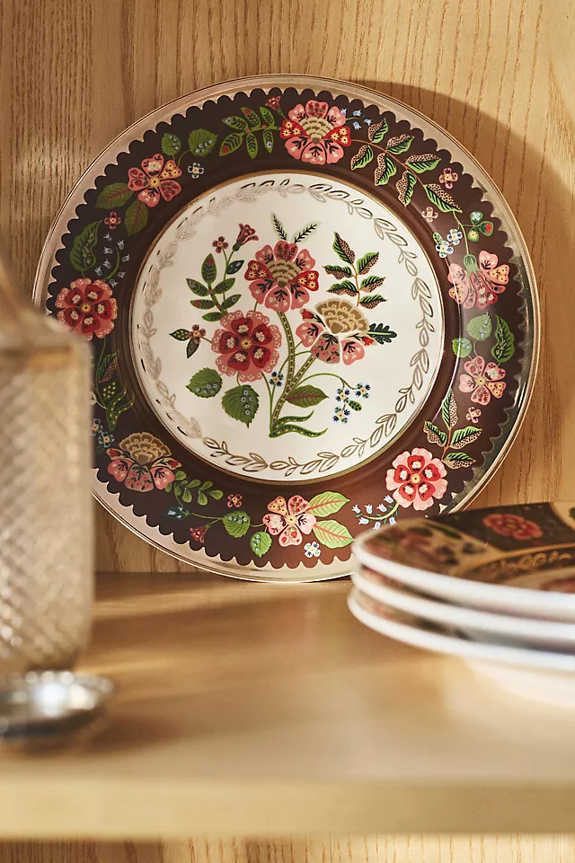 Gracie Porcelain Dessert Plate Set of 4 - Imagen 4