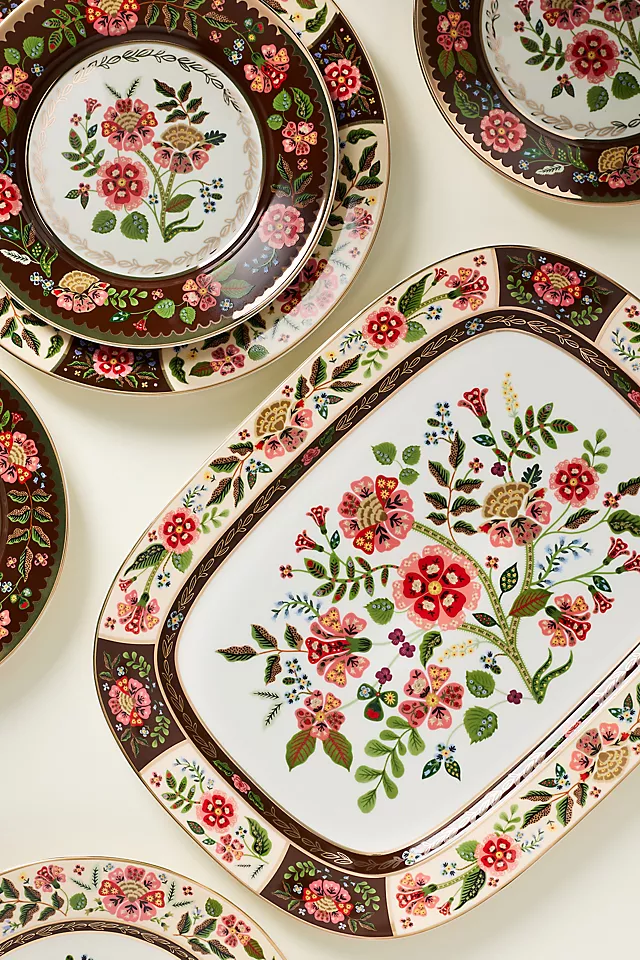 Gracie Porcelain Dinner Plate Set of 4 - Imagen 2