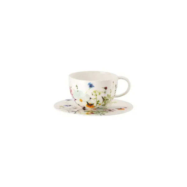Brillance Grand Air Espresso Cup and Saucer Set of 4