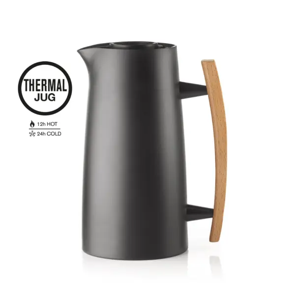 VACUUM FLASK 1LT RIVIERA 63 BLACK - Imagen 5