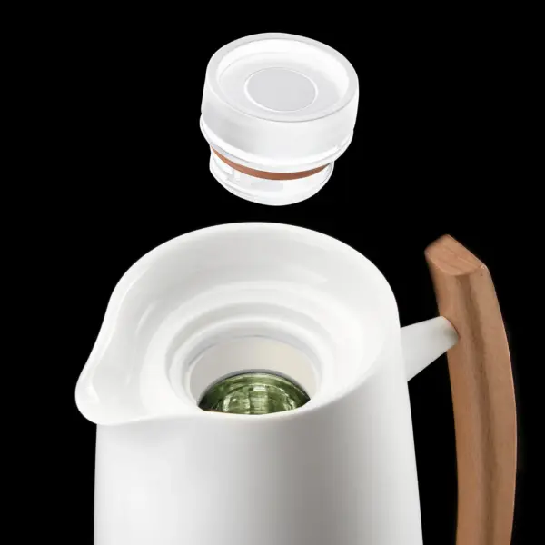 VACUUM FLASK 1LT RIVIERA 63 WHITE - Imagen 3