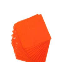 ORGANZA NAPKIN ORANGE 50 X 50CM - Imagen 2
