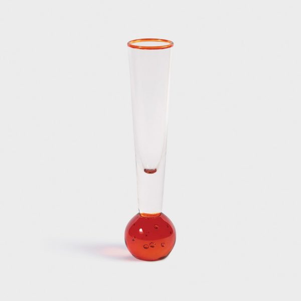 VASE FLUTE ORANGE
