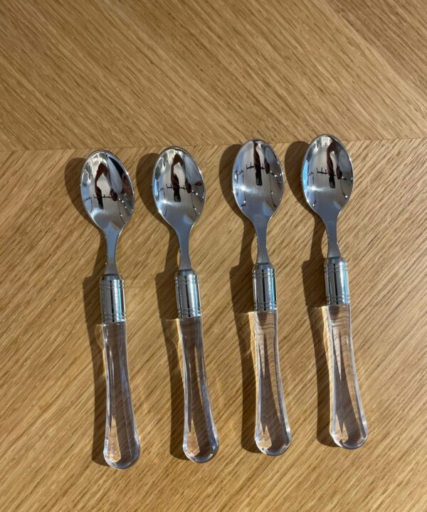 Zaffiro Transparen Moka Spoon Set of 4