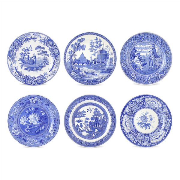 Georgian Plates 27 cm Assorted / Set of 6