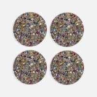 Coaster Carnival Gold Set of 4
