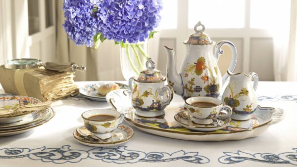 Garofano Imola Coffee Cup and Saucer Set de 4 - Imagen 4