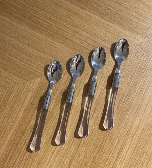 Zaffiro Transparen Moka Spoon Set of 4 - Imagen 2