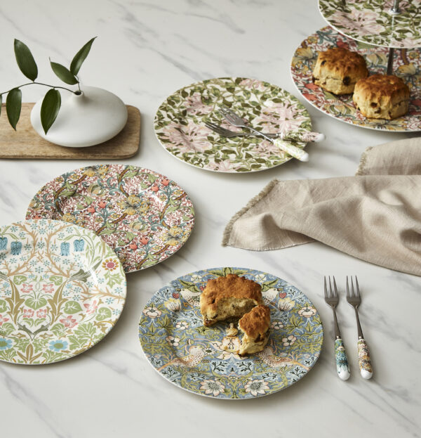 Dessert Plates 20 cm - Mixed Set of 4 - Imagen 2