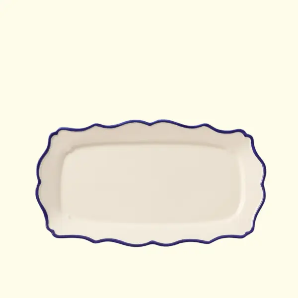 Jane Rect. Tray Blue