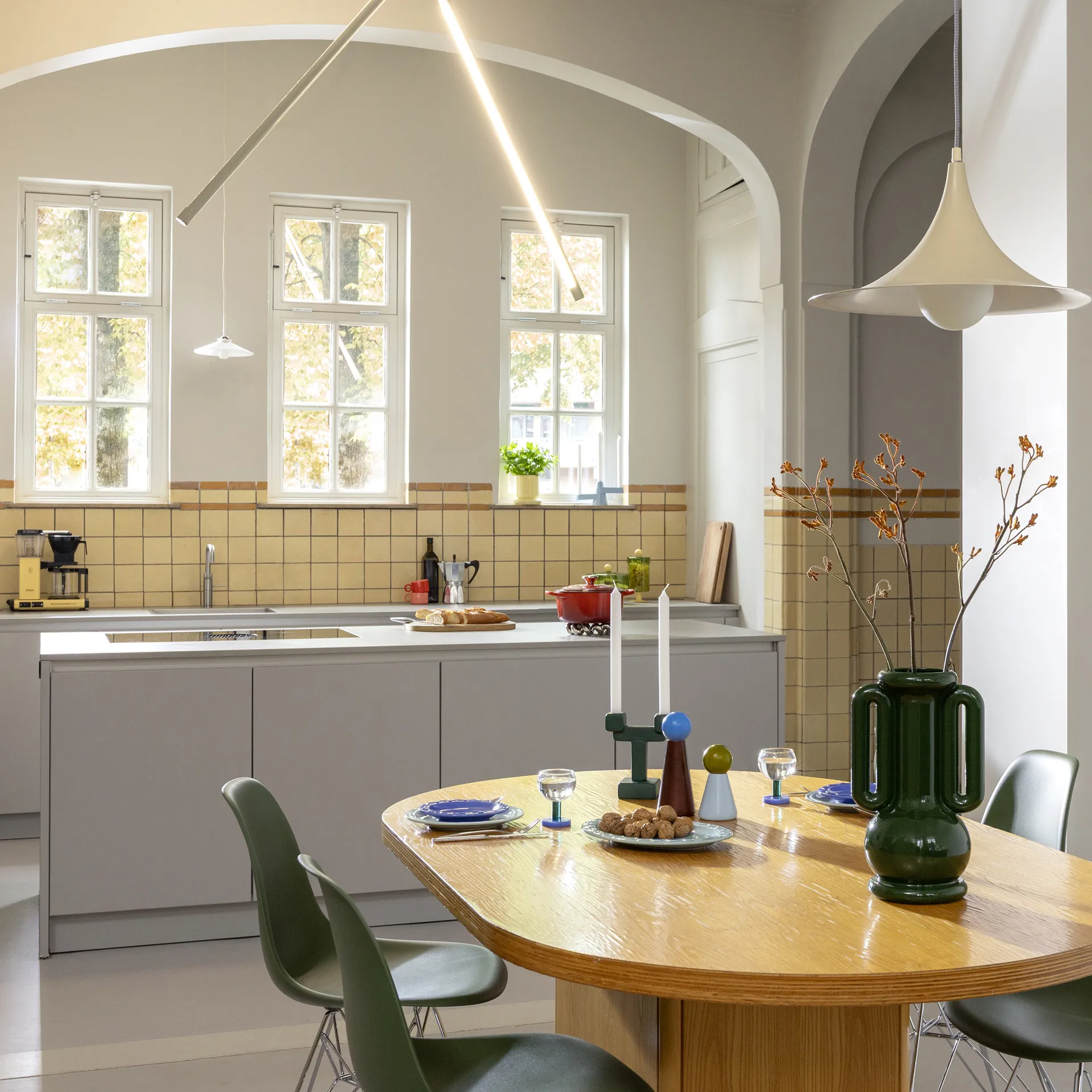 Vase Amfora Green - Imagen 3