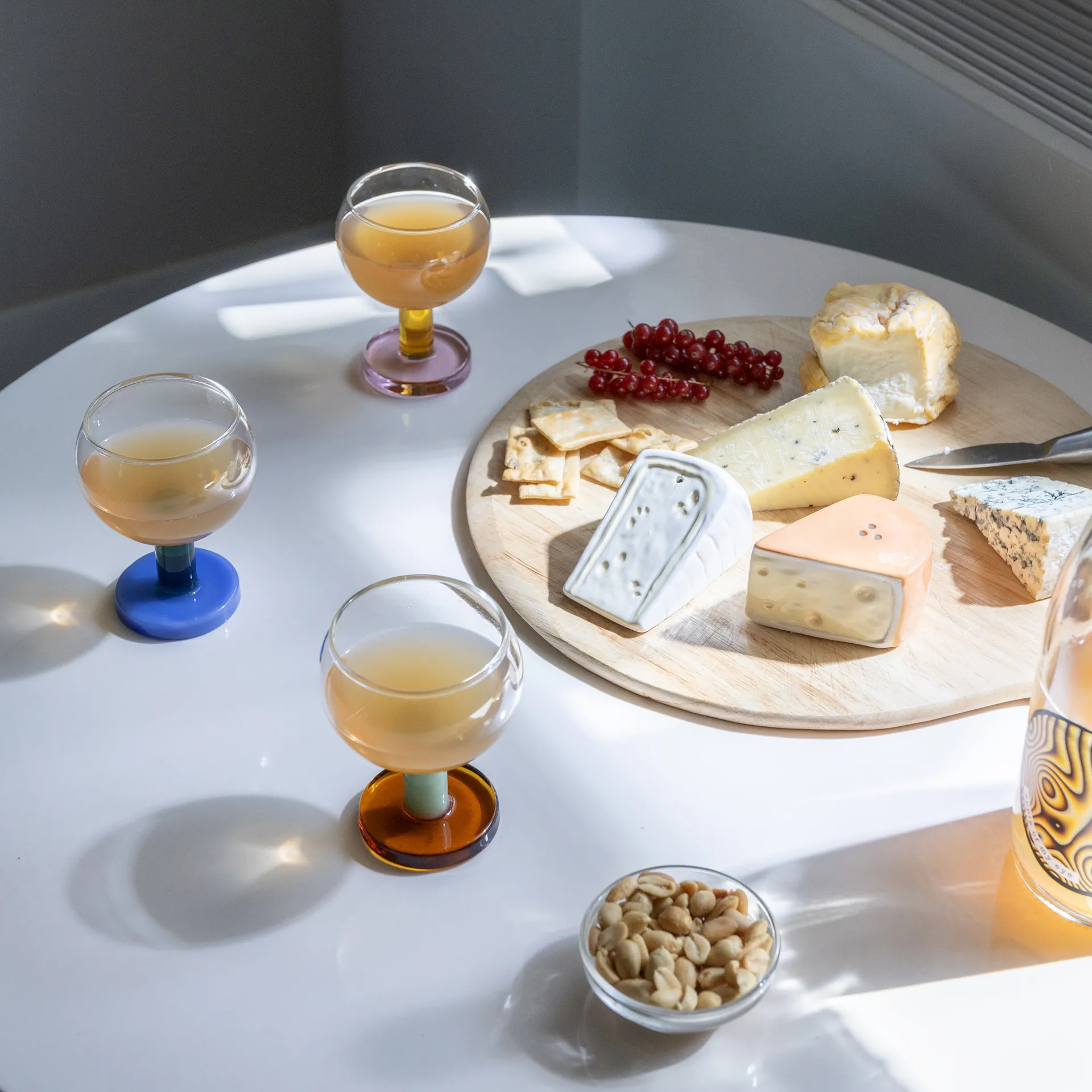 Glass Cantine Amber Set Of 2 - Imagen 3