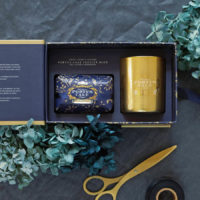Portus Cale Festive Blue Set Soap And Candle - Imagen 3