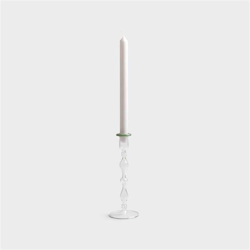 Candle Holder Salto Large Clear - Imagen 2