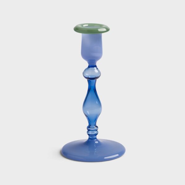 Candle Holder Salto Medium Blue