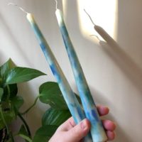 TIE DYE TAPERED TWIRL AQUAMARINE SINGLE - Imagen 2