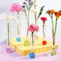 VASE FLUTE ORANGE - Imagen 3