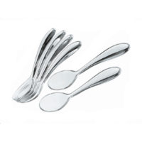 SET OF 6  TEASPOONS CM12 CLEAR - Imagen 2