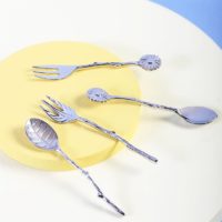 Spoon daisy silver set of 2 - Imagen 3