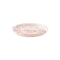 SMALL ROUND TRAY JOSEPHINE DUSTY PINK - Imagen 2
