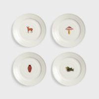 Plate Autumn Small Set of 4