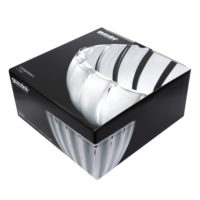 BOWL GRACE CLEAR  RED 25CM - Imagen 4