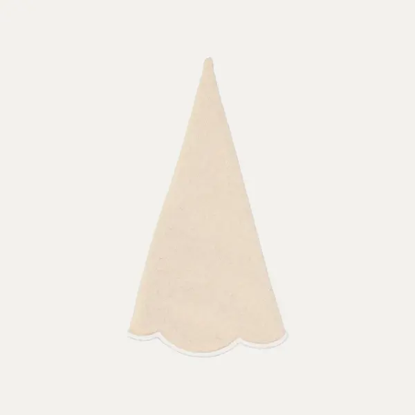 Napkins Belmonte Beige With White Set Of 8