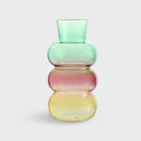 Vase Droplet Green