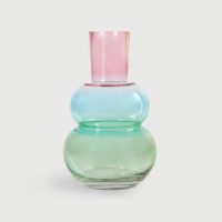 Vase Droplet Pink Large