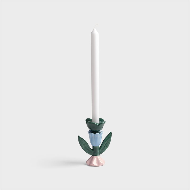 Candle holder blume medium - Imagen 2