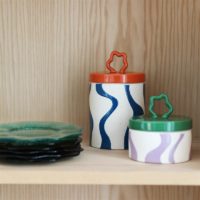 Plate wavy / Set of 2 - Imagen 2