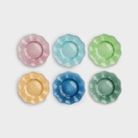 Plate wavy / Set of 2