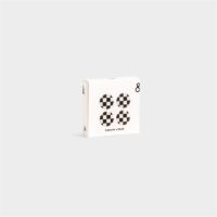 Coaster check black set of 4 - Imagen 3