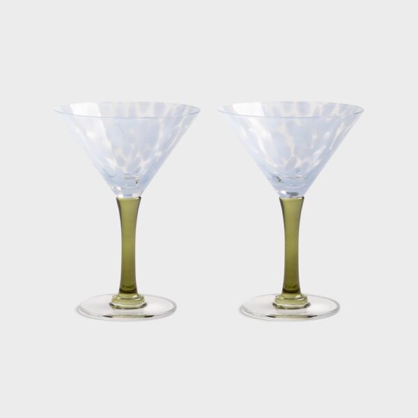 Coupe Rialto Tall Blue Set of 2