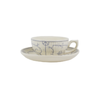 Copenhague Cup & saucer 0.25L / Set of 4