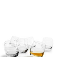 Tumblers with rounded base, 6-pcs