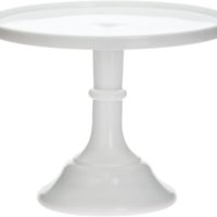 Cake Stand Milk 9" x 7"