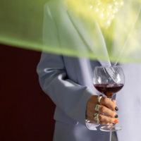 Wine Glass Opacity / Set of 2 - Imagen 2