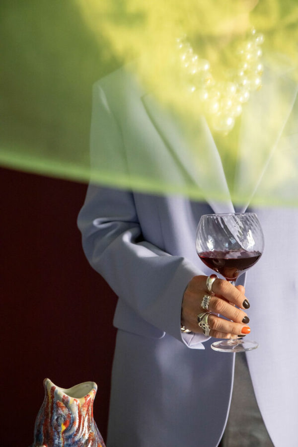 Wine Glass Opacity / Set of 2 - Imagen 2